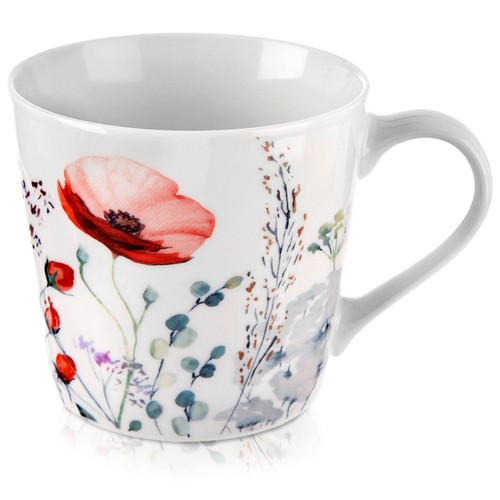 Becher aus porzellan blumen - becher,