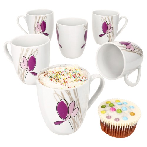 6er set viola kaffeebecher - viola,