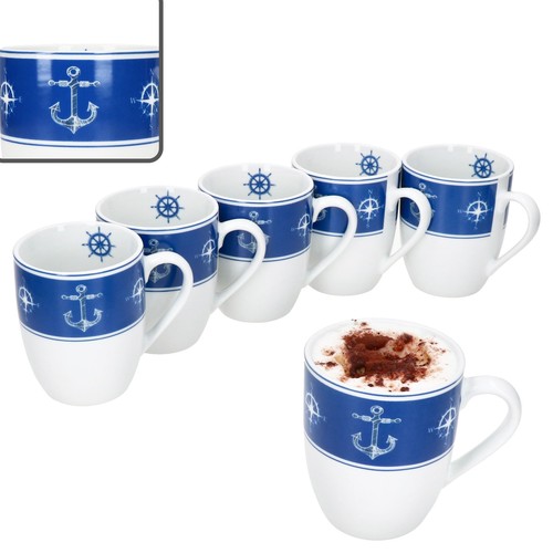 Ahoi kaffeebecher 280ml - 6x,