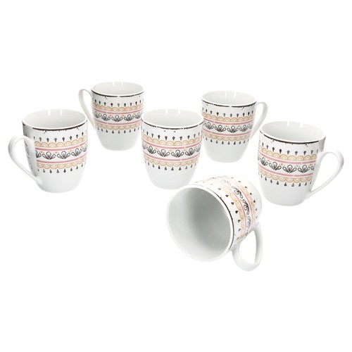 6er kaffeebecher viva 400ml - kaffeebecher,