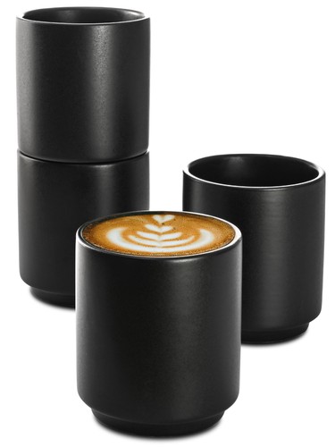 Cappuccino tassen schwarz - tassen,