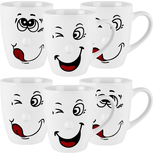 Kaffeetassen 6er set - kaffeetassen,