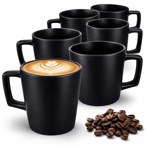 Kaffeetassen 6er set tassen - kaffeetassen,